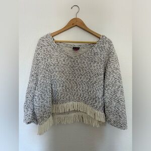Vince Camuto Sweater with fringe